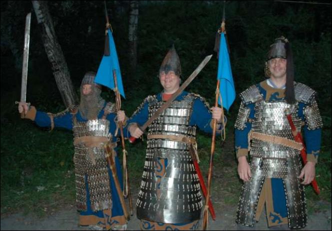 защитные доспехи и оружие гуннского времени (III-IV вв. н.э.)